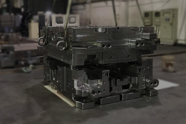 Mold Base With Spare Parts Assembled